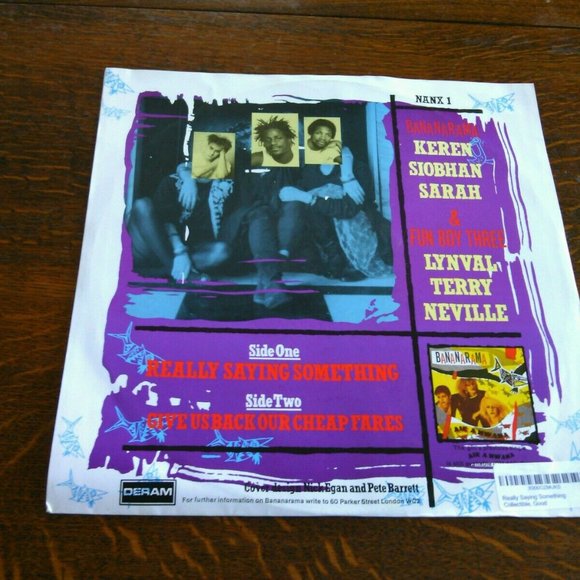 Bananarama & Fun Boy Three's Original UK Pressing Vinyl Really Saying Something - Picture 12 of 16